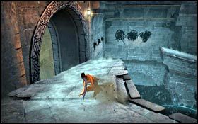 Poczekaj aż najbliższe macki schowają się w murze i zacznij biec po ścianie - Miasto Światła | Prince of Persia - Prince of Persia - poradnik do gry