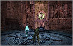 Przebiegnij po ścianie i uruchom trzeci mechanizm, a po zeskoczeniu na dół wejdź na czwarty zbiornik - Podniebne Schody | Dolina | Prince of Persia - Prince of Persia - poradnik do gry