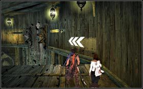 Przeskocz po kolumnach i ścianie poziom wyżej i uruchom ostatni mechanizm - Podniebne Schody | Dolina | Prince of Persia - Prince of Persia - poradnik do gry