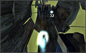 Wskocz na zieloną Płytę Mocy i zbierz 32 i 33 - Podniebne Schody - Ziarna Światła | Dolina | Prince of Persia - Prince of Persia - poradnik do gry