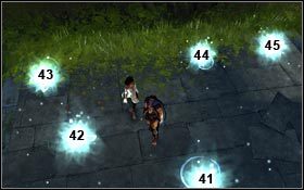 Aby dotrzeć do pozostałych Ziaren Światła skorzystaj z czerwonego okręgu, który znajdziesz na lewo, tuż po wyjściu z centralnej części lokacji (idąc ku Iglicy Marzeń) - Sala Koronacyjna - Ziarna Światła | Pałac Królewski | Prince of Persia - Prince of Persia - poradnik do gry