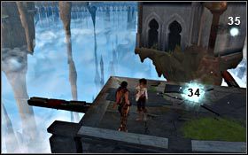 Przy wyjściu z wieży znajduje się wysoka kolumna - Iglica Marzeń - Ziarna Światła | Pałac Królewski | Prince of Persia - Prince of Persia - poradnik do gry