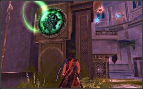 Zanim dotrzesz do zielonego okręgu powinieneś mieć już co najmniej 18 Ziaren Światła - Iglica Królewska - Ziarna Światła | Pałac Królewski | Prince of Persia - Prince of Persia - poradnik do gry