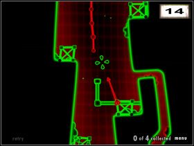Do ominięcia przeszkód w postaci trybików, w powodzeniem stosowałem następujący rozkład - jeden glut wystrzeliwany z piątej, ostatniej skrzynki oraz po trzy z coraz to niższych (13, 14 ) - Grape Vine Virus | Rozdział 4 | World of Goo - World of Goo - poradnik do gry
