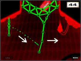 Kiedy już tabletka osiądzie na ostatniej przeszkodzie, przypatrz się małemu sznurowi po lewej - Deliverance | Rozdział 4 | World of Goo - World of Goo - poradnik do gry