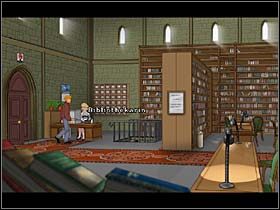 Znalazłszy się w hrabstwie York, George wyposaża się w plan miasta, na którym odnajduje bibliotekę - Biblioteka | York | Broken Sword 2,5 The Return of the Templars - Broken Sword 2,5: The Return of the Templars - poradnik do gry