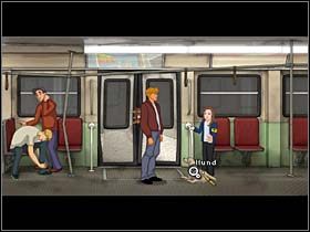 Niestety, w takcie rozmowy starcowi udaje się wyzionąć ducha - Metro | York | Broken Sword 2,5 The Return of the Templars - Broken Sword 2,5: The Return of the Templars - poradnik do gry