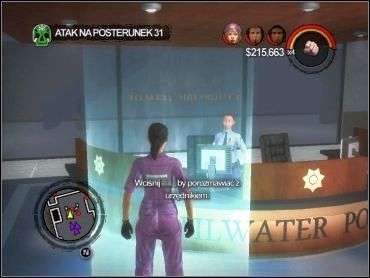 AKTUALNY CEL: Idź do pokoju kamer na czwartym piętrze - SYNOWIE SAMEDI - Atak na posterunek 31 | Opis przejścia Saints Row 2 - Saints Row 2 - poradnik do gry