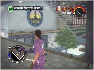 AKTUALNY CEL: Eskortuj Shaundi w drodze z posterunku policji - SYNOWIE SAMEDI - Atak na posterunek 31 | Opis przejścia Saints Row 2 - Saints Row 2 - poradnik do gry