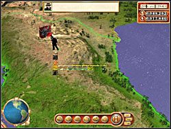 Po kliknięciu figurki agenta rozwija się pod nim lista dostępnych działań - Działania wywiadowcze | Podstawy rozgrywki | War Leaders Clash of Nations - War Leaders: Clash of Nations - poradnik do gry