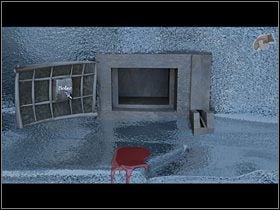 Przekręciwszy ją do pozycji pionowej, Olaf otwiera drzwiczki, które okazują się należeć do małej windy towarowej, którą Devowie dostarczają zapewne dary dla Krugella - Dostać się do chaty | Lodowa Kraina | Zaginiona historia Tale of Hero - Zaginiona historia: Tale of Hero - poradnik do gry