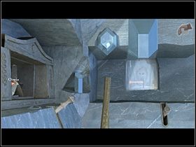 Tu okazuje się, że coś blokuje windę i nie można posłać wybuchowej skrzynki na dół - Odzyskać Vamoriańską Więź | Lodowa Kraina | Zaginiona historia Tale of Hero - Zaginiona historia: Tale of Hero - poradnik do gry