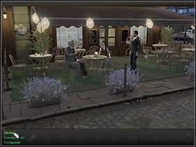 Zatem panna Bonnet maszeruje do recepcji, a nie zastawszy tam nikogo, wychodzi przed hotel - Hotel #1 | Francja, Paryż | Art of Murder Klątwa Lalkarza - Art of Murder: Klątwa Lalkarza - poradnik do gry