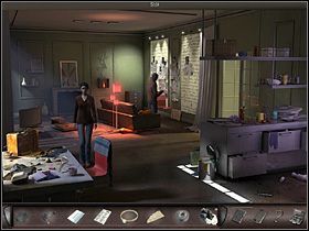 Włamawszy się do mieszkania nadawcy listów do Jacka i Jacqueline, Nicole i detektyw nie mają wątpliwości, że trafili do locum mordercy - Mieszkanie Marca Tainea | Francja, Paryż | Art of Murder Klątwa Lalkarza - Art of Murder: Klątwa Lalkarza - poradnik do gry