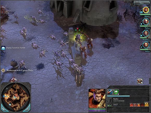 1 - 4. The Defense of Argus Gate | Główny wątek Warhammer 40,000 Dawn of War II - Warhammer 40,000: Dawn of War II - poradnik do gry