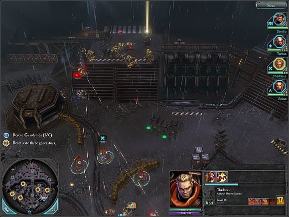 Gdy wszystkie generatory zostaną przejęte, udaj się do głównej bramy Anielskiej Kuźni - 7. Angel Gate | Główny wątek Warhammer 40,000 Dawn of War II - Warhammer 40,000: Dawn of War II - poradnik do gry