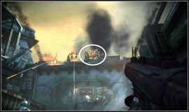 Niespodziewany opór zmusił drużynę Alfa i konwój Nemesis do desantu z dala od wyznaczonej strefy lądowania - Rzeka Korynt | Misje Killzone 2 - Killzone 2 - poradnik do gry