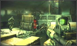 Z rozkazu pułkownika Radeca, Helghaści zniszczyli drogę, którą ma zmierzać konwój - Most Salamun | Misje Killzone 2 - Killzone 2 - poradnik do gry