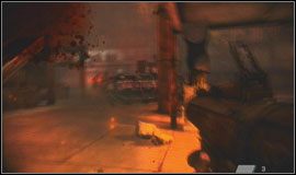 Bateria łukowa uniemożliwia posiłkom ISA zgromadzenie się i drużyna Alfa musi zniszczyć cztery wieże systemu naprowadzającego, nim ruszą dalej - Pałac Visariego | Misje Killzone 2 - Killzone 2 - poradnik do gry