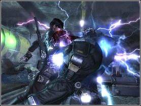 W następnej sekcji otwórz zawór z wodą [1] - Rozdział 7 (2) | Opis przejścia | Dark Sector - Dark Sector - poradnik do gry