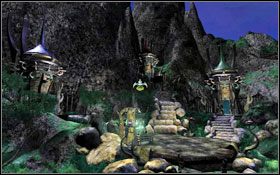 Teraz musisz podejść do każdej z wież i wykonać tę samą operację: po lewej znajduje się przycisk, który odsłoni szklaną zasłonę #1 - Rozdział I - Dolina Ademiki (cz.2) | Opis przejścia Aura Fate of the Ages - Aura: Fate of the Ages - poradnik do gry