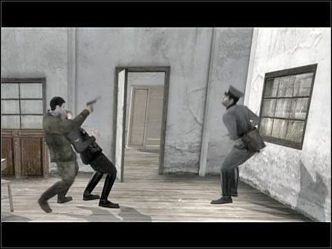 Najpierw powinieneś dołączyć do członków ruchu oporu (join the resistance fighters) walczących nieopodal - Misja 3 P.O.W. - Kampania radziecka - Men of War - poradnik do gry