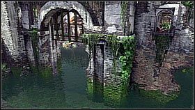 Dalej Nate pobiegł schodami do góry i wyszedł na mały balkonik - Rozdział 8 The Drowned City | Przygoda | Solucja Uncharted Drakes Fortune - Uncharted: Drakes Fortune - poradnik do gry