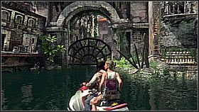 Dopłynęli do dużych ruiny przypominających ściany zamku - Rozdział 9 To the Tower | Przygoda | Solucja Uncharted Drakes Fortune - Uncharted: Drakes Fortune - poradnik do gry