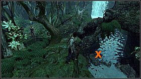 Nate poprowadził do ruin, a stamtąd małymi schodkami w górę i lewo - Rozdział 13 Sanctuary[PYT] | Przygoda | Solucja Uncharted Drakes Fortune - Uncharted: Drakes Fortune - poradnik do gry