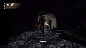 Po złapaniu się liny Nate mógł zacząć się po niej wspinać i dołączyć dzięki temu do Eleny na wyższej półce [1] - Rozdział 17 The Heart of the Vault | Przygoda | Uncharted Drakes Fortune - Uncharted: Drakes Fortune - poradnik do gry