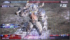 Tak czy inaczej zdejmujemy najpierw wszystkich jego ludzi, a jego zostawiamy sobie na koniec - Opis przejścia cz.2 | The Last Remnant - The Last Remnant - poradnik do gry