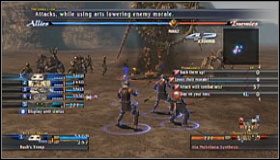 Używa on poszczególnych tur, by naładować się lub wykonać atak Tornado , który dotyka wszystkie jednostki, znajdujące się na ekranie - Opis przejścia cz.5 | The Last Remnant - The Last Remnant - poradnik do gry