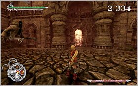 Wyjście z etapu znajduje się na końcu rozległego terenu, który będzie pełnić funkcję areny walk - [ETAP] Schody Do Nieba | X-Blades - X-Blades - poradnik do gry