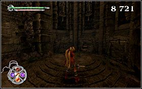 Pierwszy, bardzo przydatny obiekt to znajdujący się w pierwszym, zaciemnionym pomieszczeniu, od którego rozpoczynasz etap (na wprost od miejsca, gdzie zostaniesz postawiony po zakończeniu się loadingu) starożytny pergamin - [ETAP] Ruiny II | X-Blades - X-Blades - poradnik do gry