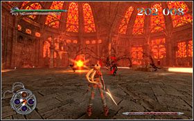 Po wygranej walce etap automatycznie dobiega końcowi i pojawiają się statystki - [ETAP] Mroczna Świątynia i Mroczna Świątynia (wieczór) | X-Blades - X-Blades - poradnik do gry