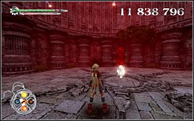 Jedyny fragment artefaktu znajduje się w rzeźbie, ulokowanej przed wyjściem z etapu (nie sposób jej nie zauważyć) - [ETAP] Wejście Do Zamku | X-Blades - X-Blades - poradnik do gry