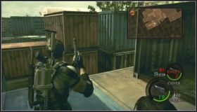 Tutaj natkniemy się na nowy rodzaj przeciwnika - Storage Facility (2-1) (1) | Opis przejścia Resident Evil 5 - Resident Evil 5 - poradnik do gry