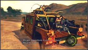 Po obejrzeniu cut-scenki, przystępujemy do kolejnej walki z bossem - Savanna (2-3) | Opis przejścia Resident Evil 5 - Resident Evil 5 - poradnik do gry