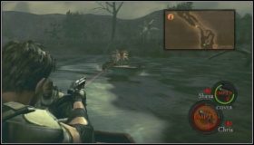 Gdy zejdziemy z łodzi, musimy poradzić sobie z kolejną falą przeciwników - Execution Ground (3-2) (2) | Opis przejścia Resident Evil 5 - Resident Evil 5 - poradnik do gry