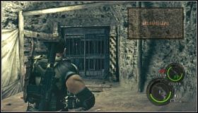 Dokładnie na przeciwko nas, znajduje się biały budynek - Train Station (2-2) | Opis przejścia Resident Evil 5 - Resident Evil 5 - poradnik do gry
