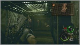 Będąc w następnej lokacji, kierujemy się w stronę metalowej drabiny - Experimental Facility (5-2) (1) | Opis przejścia Resident Evil 5 - Resident Evil 5 - poradnik do gry