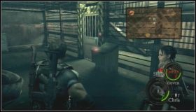 Obok mechanizmu znajduje się drabina - Ship Deck (6-1) | Opis przejścia Resident Evil 5 - Resident Evil 5 - poradnik do gry