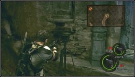 Przechodzimy przez drzwi (BSAA Emblem 20 ) i idziemy w lewo - Caves (4-1) (1) | Opis przejścia Resident Evil 5 - Resident Evil 5 - poradnik do gry
