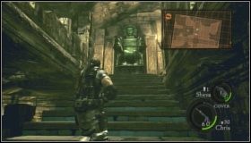 Biegniemy po utworzonym przez nas moście - Caves (4-1) (2) | Opis przejścia Resident Evil 5 - Resident Evil 5 - poradnik do gry