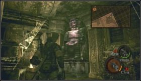 Ostatni, czerwony posąg, znajduje się po drugiej stronie - Caves (4-1) (2) | Opis przejścia Resident Evil 5 - Resident Evil 5 - poradnik do gry