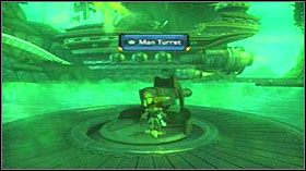 Musisz zniszczyć trzy działa, które są z boku statku - Hoolefar Island | Opis przejścia Ratchet & Clank Quest for Booty - Ratchet & Clank: Quest for Booty - poradnik do gry