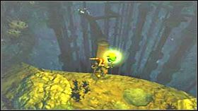 Kiedy dojdziesz do przepaści rozciągnij trzy platformy, które przylegają do ściany - Lythoin Caves | Opis przejścia Ratchet & Clank Quest for Booty - Ratchet & Clank: Quest for Booty - poradnik do gry