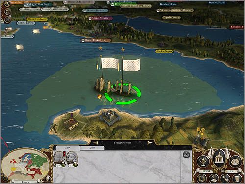 Statki można oczywiście reperować tylko w portach - Floty | Mapa kampanii w Empire Total War - Empire: Total War - poradnik do gry