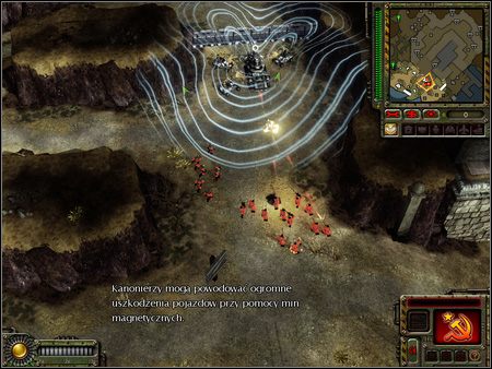 [#3] - Niebieska poświata zassysa wystrzeliwane pociski kierując je na wytrzymałego niszczyciela - Rumunia - opis (1) | Sowieci | Command & Conquer Red Alert 3 - Powstanie - Command & Conquer: Red Alert 3 - Powstanie - poradnik do gry