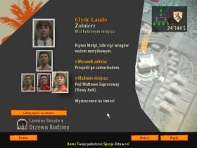 Chociaż Twoja rodzina liczy kilkanaście osób, obok Ciebie w tzw - Widok Dona - Pozostałe | Elementy gry Ojciec chrzestny II - Ojciec chrzestny II - poradnik do gry